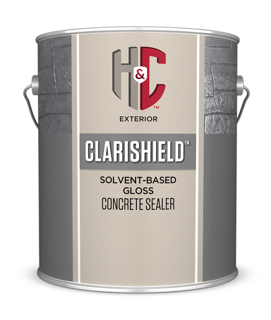CLARISHIELD® 250 SOLVENTBASED CLEAR CONCRETE SEALER H&C® Concrete