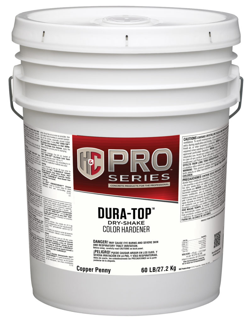 DURATOP™ DRYSHAKE COLOR HARDENER H&C® Concrete