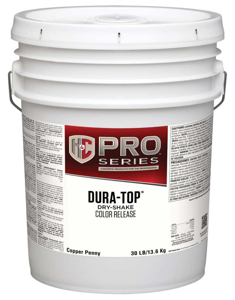 DURATOP™ DRYSHAKE COLOR RELEASE H&C® Concrete