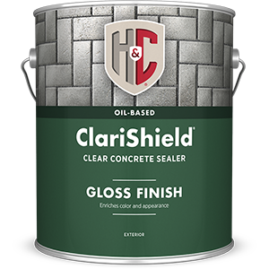 ClariShield® Oil-Based Gloss Clear Sealer - H&C® Concrete