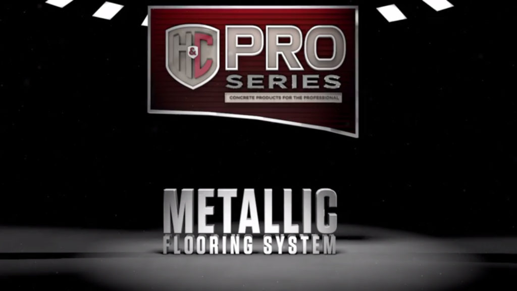 H&C™ Pro Series Metallic Flooring