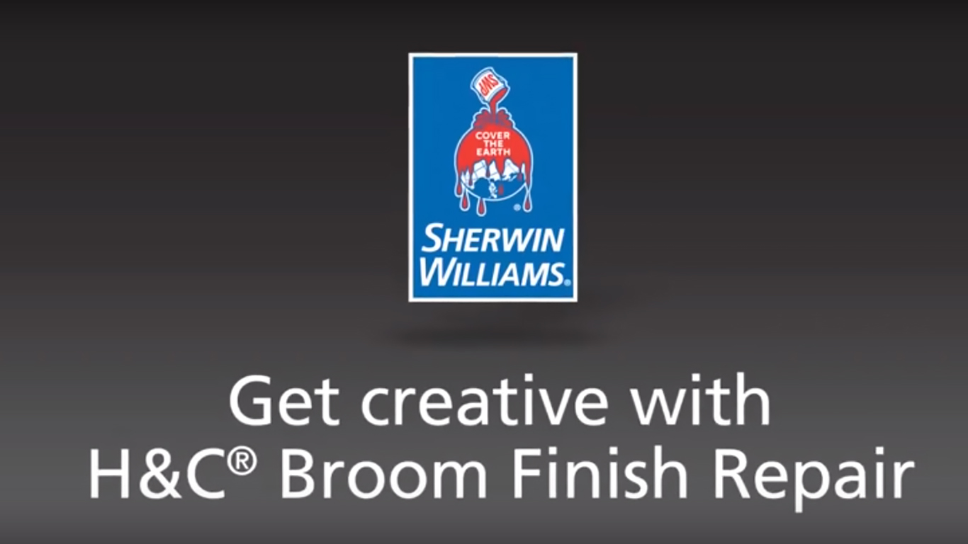 H&C® Broom Finish Repair | Sherwin-Williams